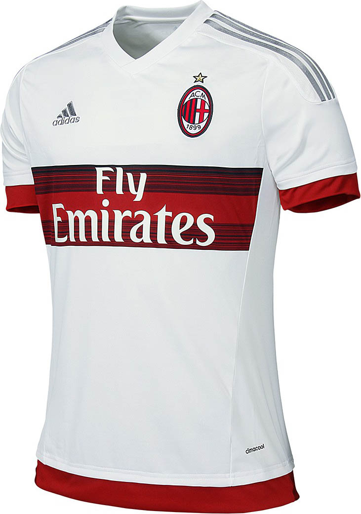 AC Milan Away Equipacion 2015/2016 AC Milan Away Equipacion 2015/2016
