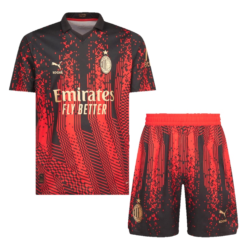AC Milan 4éme 2022/23 Junior Kit AC Milan 4éme 2022/23 Junior Kit