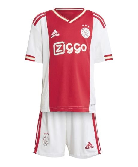 Ajax Amsterdam Domicile 2022/23 Junior Kit Ajax Amsterdam Domicile 2022/23 Junior Kit