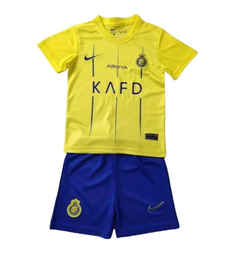 Al-Nassr Domicile 2023/24 Junior Kit Al-Nassr Domicile 2023/24 Junior Kit