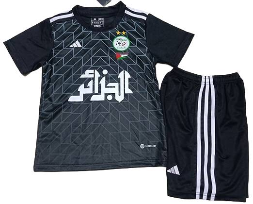 Algérie 'Black' 2024 Junior Kit Algérie 'Black' 2024 Junior Kit