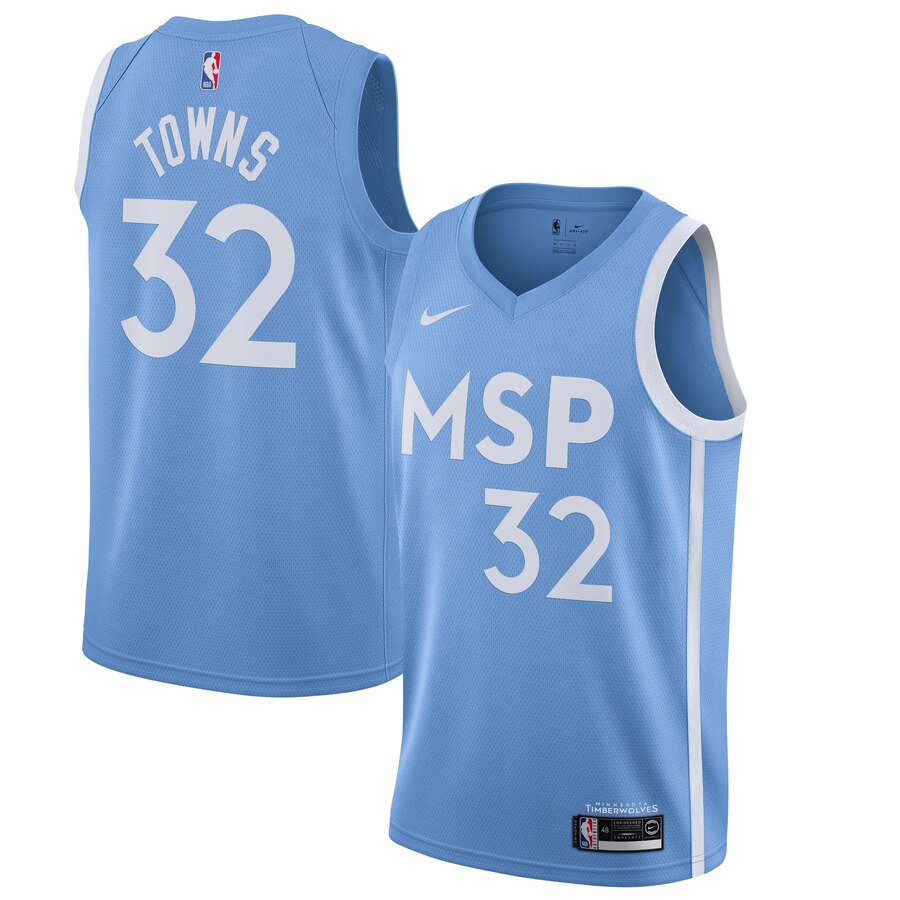 Karl-Anthony Towns, Minnesota Timberwolves 2019/20 - City Editio