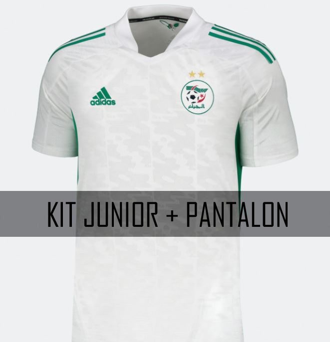Algérie Domicile 2020/21 Junior Kit Algérie Domicile 2020/21 Junior Kit