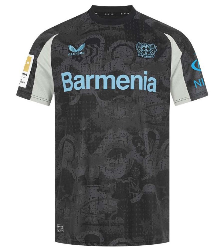 Maillot Bayer 04 Leverkusen Third 2024/25 Maillot Bayer 04 Leverkusen Third 2024/25