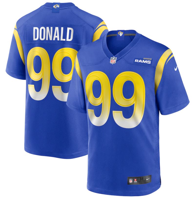 Aaron Donald, Los Angeles Rams - Royal Aaron Donald, Los Angeles Rams - Royal