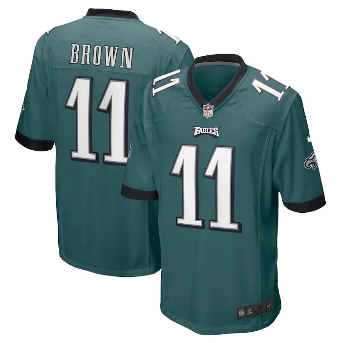 A. J. Brown, Philadelphia Eagles - Midnight Green A. J. Brown, Philadelphia Eagles - Midnight Green