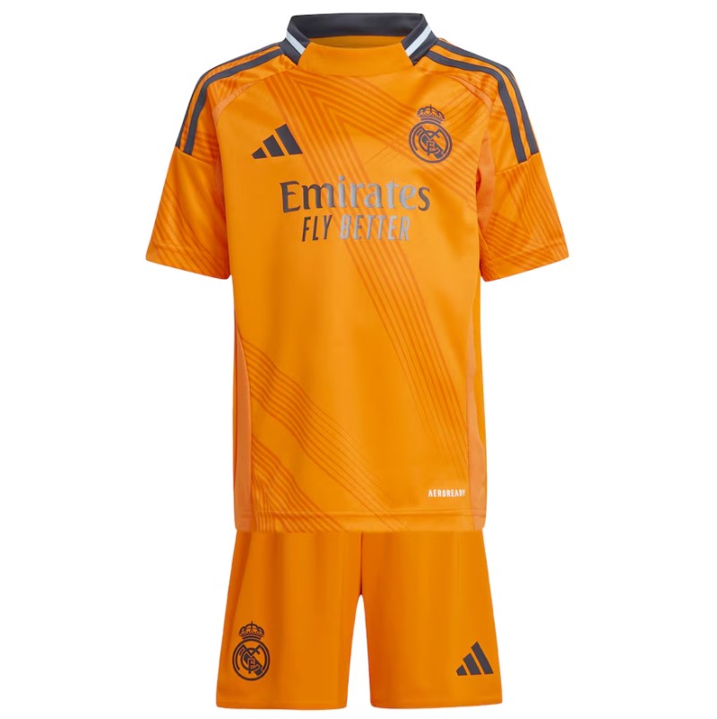 Real Madrid Extérieur 2024/25 Junior Kit Real Madrid Extérieur 2024/25 Junior Kit
