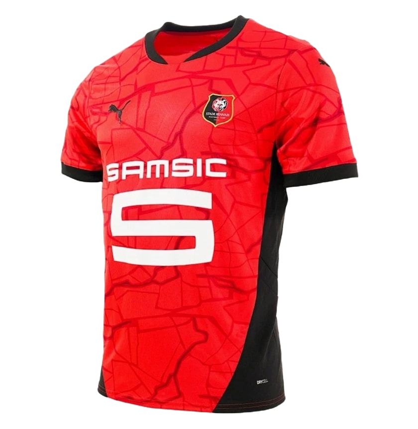 Maillot Stade Rennais Domicile 2024/25 Maillot Stade Rennais Domicile 2024/25